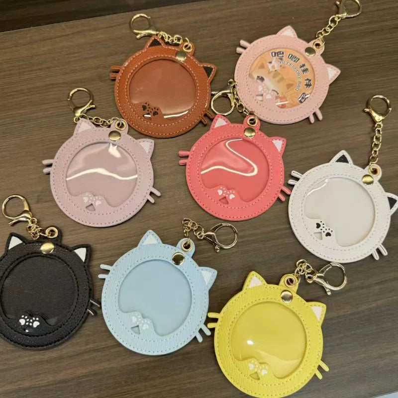 'Always with my fav' cat keyring