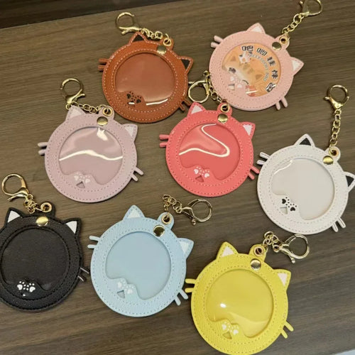 'Always with my fav' cat keyring