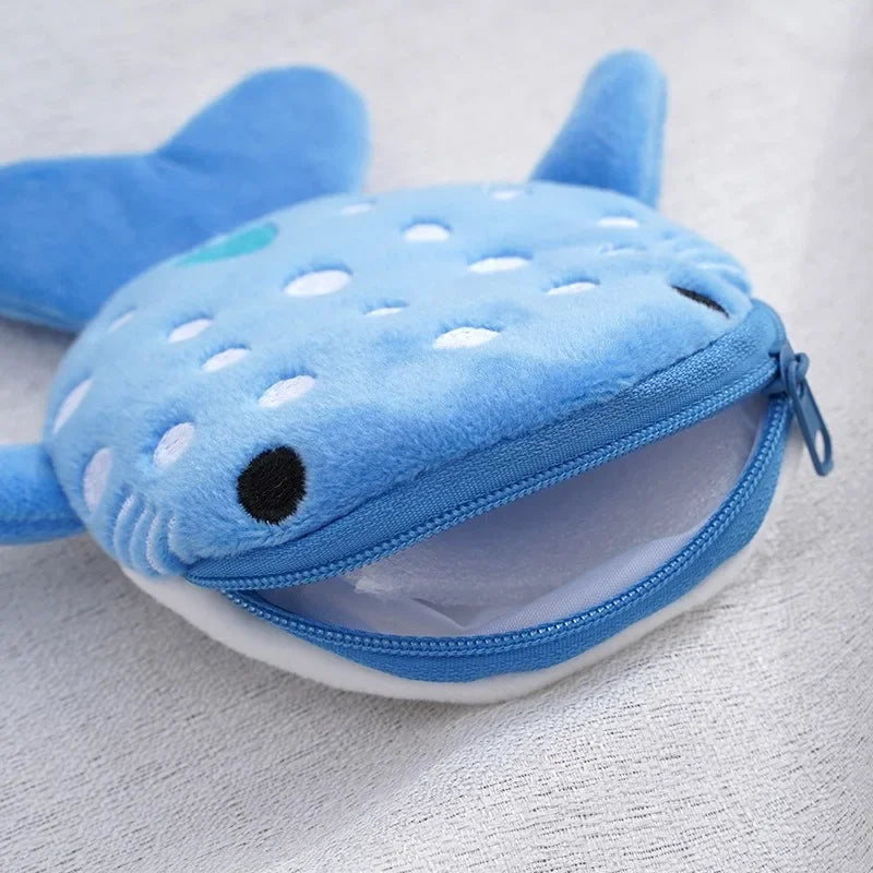 Shark Plush Coin Purse