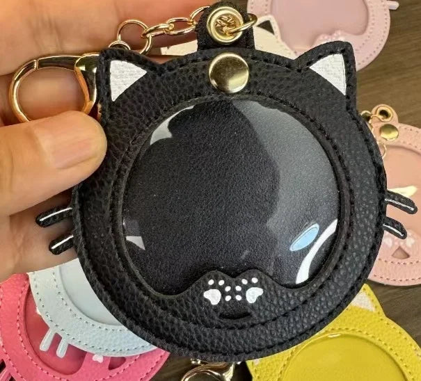 'Always with my fav' cat keyring