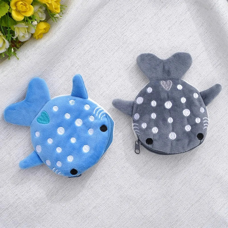 Shark Plush Coin Purse
