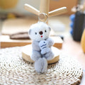 Sea Otters Plush Keychain