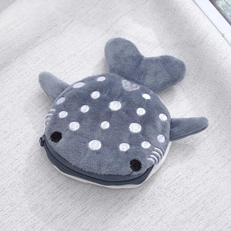 Shark Plush Coin Purse