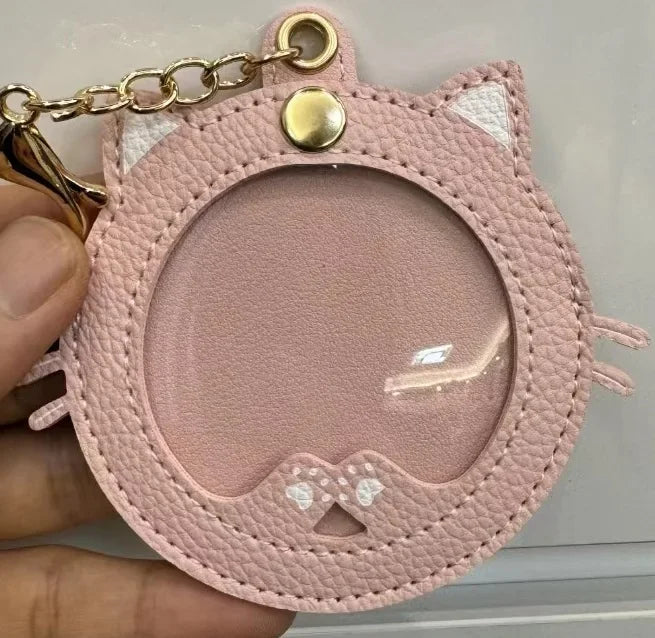 'Always with my fav' cat keyring