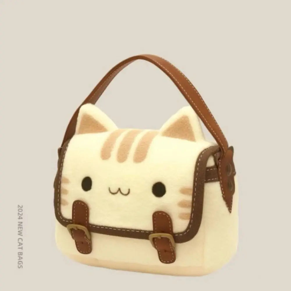 Fluffy Kitten Plush Bag