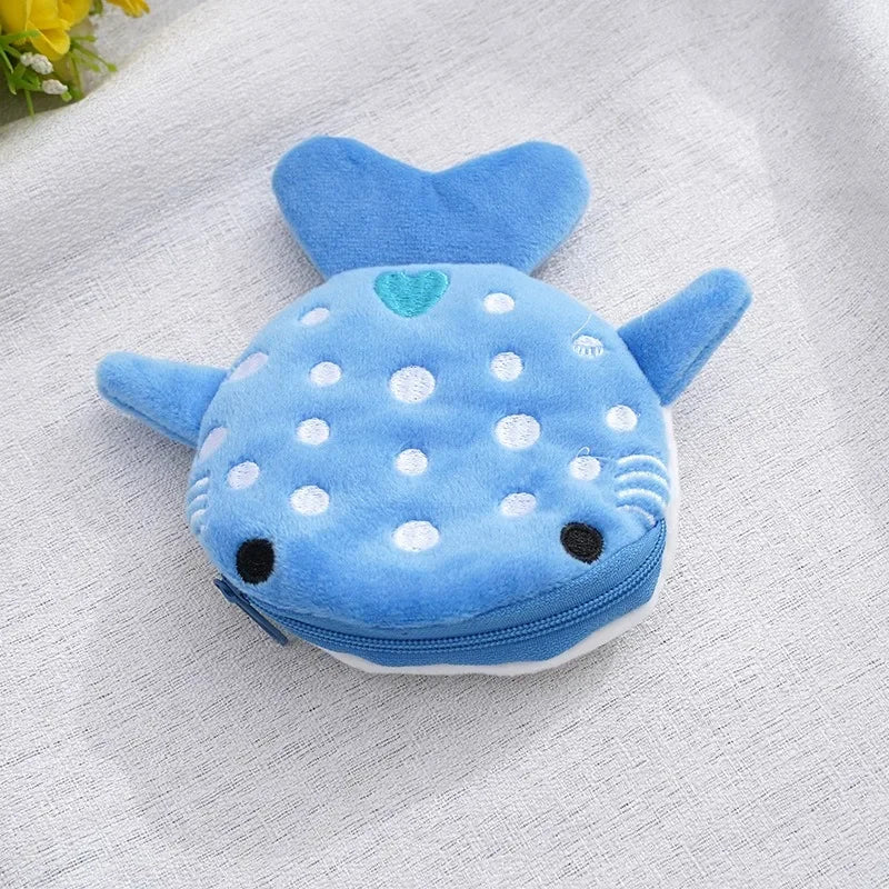 Shark Plush Coin Purse