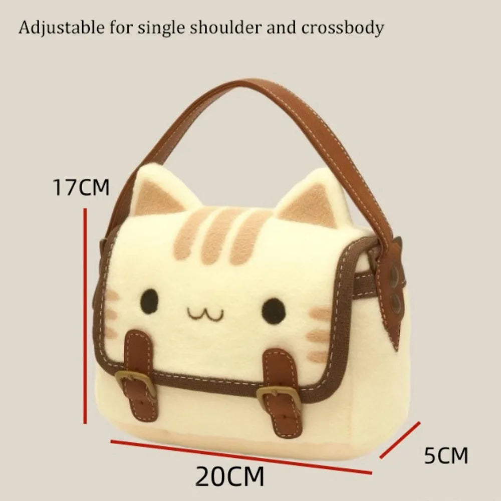 Fluffy Kitten Plush Bag