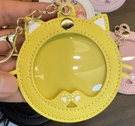 'Always with my fav' cat keyring
